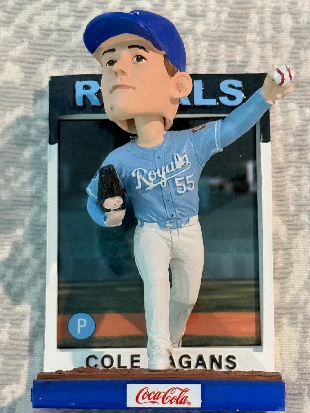 KC Royals Cole Ragans "Ice Cold" SGA Bobblehead (Loose)